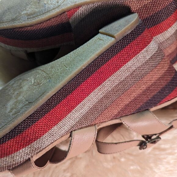 LAST CHANCE - Montego Bay Club wedge sandals - Size 8 - Picture 2 of 4